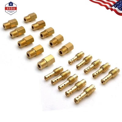 Kit de carburador 10 X chorros principales + 10 X chorros piloto para Mikuni TM TMX VM VM22 Foto 1 de 4