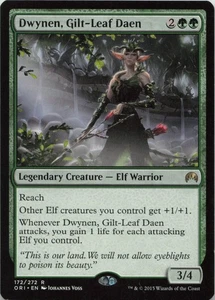 Dwynen, Gilt-Leaf Daen R Magic Origins 172 LP-NM MTG - Picture 1 of 1