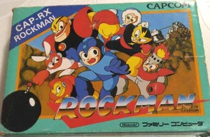 Rockman Megaman Early Edition First Version Famicom CAP-RX Boxed Tested Rare - Picture 1 of 14