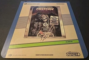 Creepshow (1982) Vintage RCA CED SelectaVision Videodisc RARE OOP - Foto 1 di 2