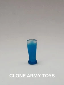 Star Wars Glass Blue Milk 30th Anniversary Collection TAC Cantina Haslab 3.75 - Picture 1 of 1