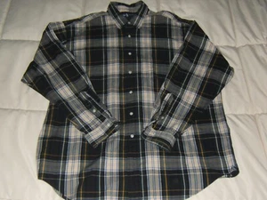 Men's Ralph Lauren Big SHIRT button front Cotton Shirt LONG/Sleeve size L - Picture 1 of 7