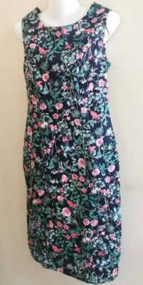 C&A UK6 Mujeres Niñas Vestido Largo Oficina Fiesta Dama Club nocturno Lycra Algodón Foto 1 de 4