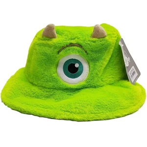Disneyland París Mike Wazowski Sombrero Cubo Cara Esponjosa Parques Disney Monstruo Adulto - Imagen 1 de 13