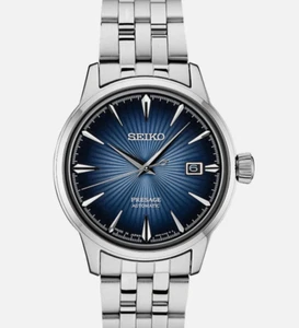 NUEVO Reloj Seiko Presage SRPB41 40,5 mm esfera azul acero inoxidable - Imagen 1 de 1
