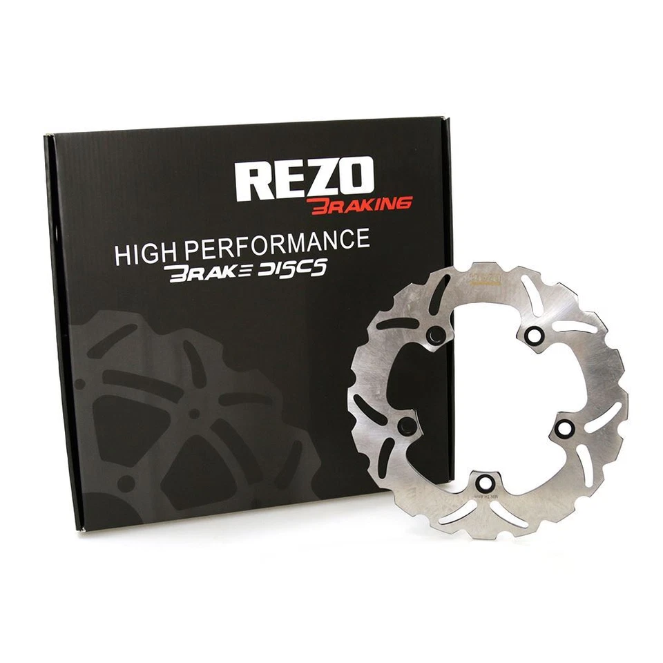 Rezo Wavy Stainless Rear Brake Rotor Disc for Suzuki GSF 1250 S Bandit 07-16 — 第 1/4 张图片