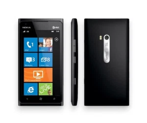 Nokia Lumia 800 16GB Black UNLOCKED Windows Smartphone Mobile - Good Condition - Afbeelding 1 van 10
