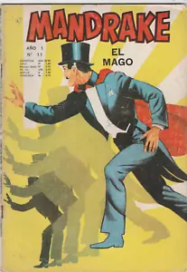 MANDRAKE EL MAGO 11 LORD COCHRANE FINALES DE LOS AÑOS 60 CHILE CÓMIC ESPAÑOL - Imagen 1 de 1