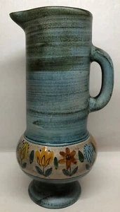 Rare Vase Pichet JDL Jean De Lespinasse Vallauris Vintage H 32 L 17 l 15 Cm - Foto 1 di 12