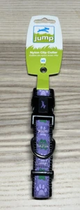 Cuello de Nailon con Clip de Perro de 7""-9"" XS Pequeño Cuello Ajustable Púrpura con Patas - Imagen 1 de 3