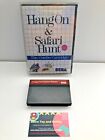 Cartouche combo HANG ON & SAFARI HUNT Sega Master System jeu SMS en BOITE ! 🙂