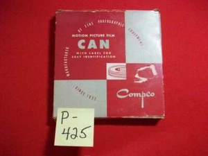 LATA DE PELÍCULA COMPCO COLECCIONABLE DE COLECCIÓN 8 mm 300 ft No. 116 NUEVO EN CAJA - Imagen 1 de 5