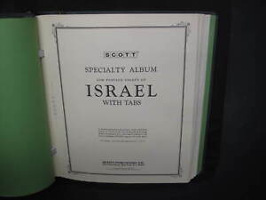 Scott Specialty Album For Israel No Stamps 1948-1989 