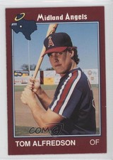 1989 Grand Slam Midland Angels Tom Alfredson #4