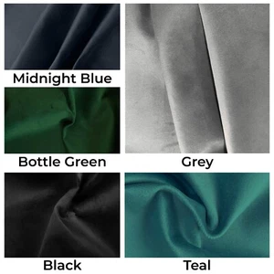 Upholstery Velvet Fabric Fire Retardant Plush Premium Soft Cushion Curtains Sofa - Picture 1 of 40