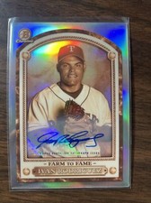 2020 Bowman Chrome - Farm to Fame #FTF-IR Ivan Rodriguez Auto