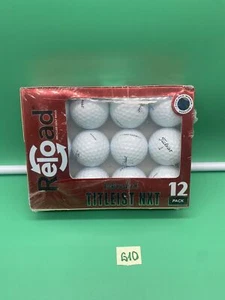 Reload 12-Pack  REFINISHED Titleist 1 NXT Recycled Golf Balls NEW - Picture 1 of 4