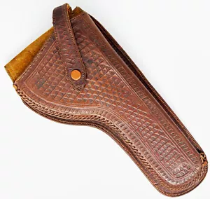 AA-15 Antique Western Holster Medium Frame Revolver FREE SHIPPING - Picture 1 of 9