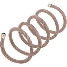 Breil Womens Bracelet Necklace NEW SNAKE TJ2718 Stainless Steel Gold Rosè