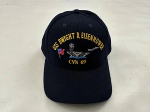 USS DWIGHT D. EISENHOWER CVN 69 The Corps US Navy Baseball Cap Hat One Size - Picture 1 of 4