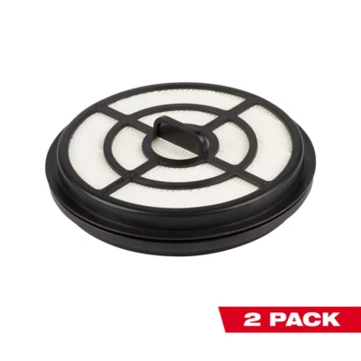 Новый HEPA фильтр для Milwaukee M18 топлива рюкзак пылесос (2-PACK) EZ установить - Изображение 1 из 2