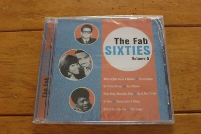 THE FAB SIXTIES VOLUME 5 - VARIOUS ARTISTS CD [NEW SEALED] **DAMAGED CASE** Foto 1 de 4