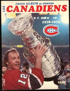 Album fotografico Montreal Canadiens 1978-1979 Yan Cournoyer su copertina 177641 - Foto 1 di 1