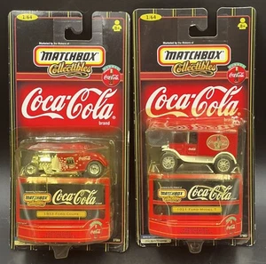 NEU 1990er Coca Cola Die Cast Matchbox Collectibles 1933 Ford Coupe 1921 Model T - Bild 1 von 6