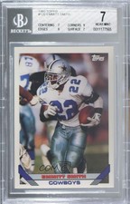 1993 Topps Emmitt Smith #120 BGS 7 HOF