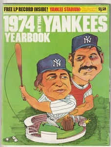 1974 New York Yankees Official Baseball Yearbook w/Record---Thurman Munson - Picture 1 of 3