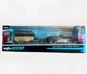 MAISTO DESIGN 1/64 1950 MERCURY / ALAMEDA TRAILER Tow & Go Sealed NIP - Bild 1 von 4