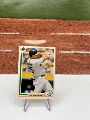 1991 Upper Deck #656 Mark McGwire   Oakland Athletics - Image 1 of 2