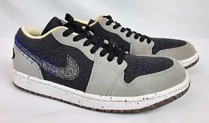 Nike Air Jordan 1 One Low SE Crater Black Grey DM4657-001 Men’s Size 9 - Picture 1 of 11
