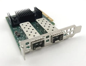 Carte réseau PCIe Dell ConnectX-6 6XJXK LX double port 10/25 GbE SFP28 - profil bas - Photo 1/4