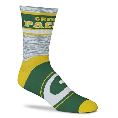 NUEVO Calcetines Green Bay Packers Doble Deuce Gris Tejido 2 Tallas Disponibles NFL Foto 1 de 3