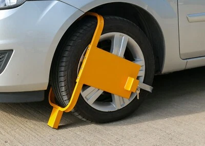 Sealey Morsetto Ruota con Serratura e Chiave Rimorchio Sicurezza Blocco Antifurto - PB397