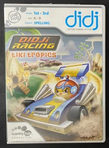 LeapFrog Didj Racing Tiki Tropics (1st-3rd grade, ages 6-9) Spelling Pre-owned - Picture 1 of 3