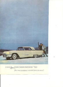 Magazine Ad-Vintage, 1959 Ford Thunderbird - Picture 1 of 1