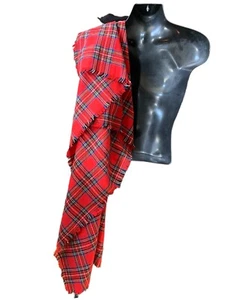 Kilt Fly Plaid Tartan 48" x 48" Schal Wolle/Wollmischung - Bild 1 von 3