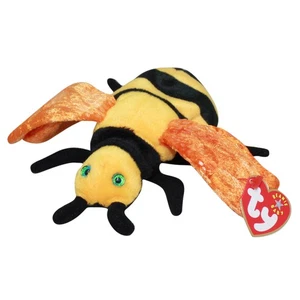 Ty Beanie Baby Buzzie - MWMT, Bee - Picture 1 of 1