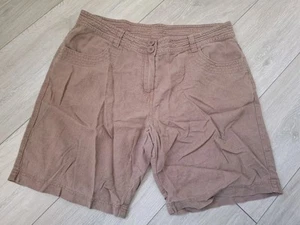 M&S Leinen Shorts Größe 16 UK Neuwertig  - Bild 1 von 4