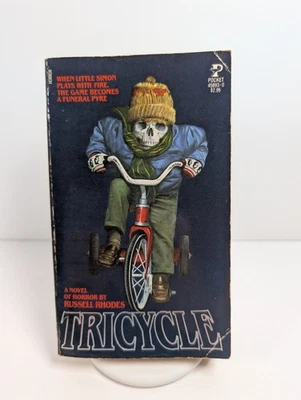 Tricycle by Russell Rhodes (1983) Pocket Books Horror Vintage Paperback 1st Prin - Image 1 of 4