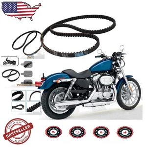 Correa de transmisión 128T de alto rendimiento 1-1/8" para Harley Davidson Sportster 883/1200 - Imagen 1 de 7