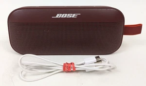 Bose SoundLink Flex Altoparlante Bluetooth Portatile Wireless Rosso Scuro 435910 ~ FUNZIONANTE - Foto 1 di 5