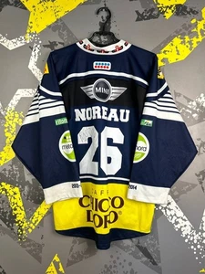 Noreau HC Ambrì-Piotta Jersey Autograph Ice Hokey Shirt Blue Men Size M ig93 - Picture 1 of 13