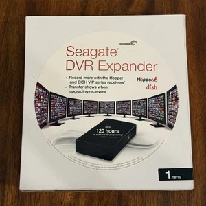 Seagate DVR Expander 1TB Memory Storage Open Box DISH HOPPER 120 hours - Picture 1 of 4
