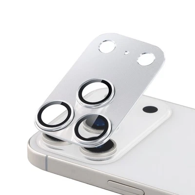 Funda protectora de lente de cámara de metal para iPhone 17 Pro Max 16 15 14 13 Pro 12 Foto 1 de 4