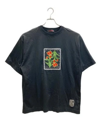 Subin Algodón IBIZA Bordado Camiseta Gris Usado - Imagen 1 de 4