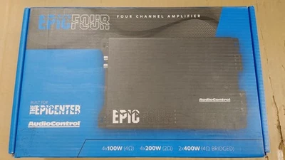 AudioControl EPICFOUR 100W x 4 Car Amplifier - Image 1 of 4