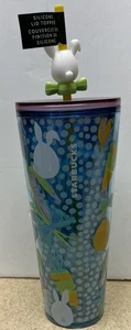 2025 Spring Starbucks Easter 24 oz Tumbler with Silicone Bunny Stopper - Bild 1 von 1
